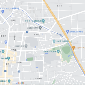 川越市マップ