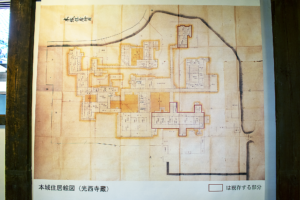 川越城城内地図